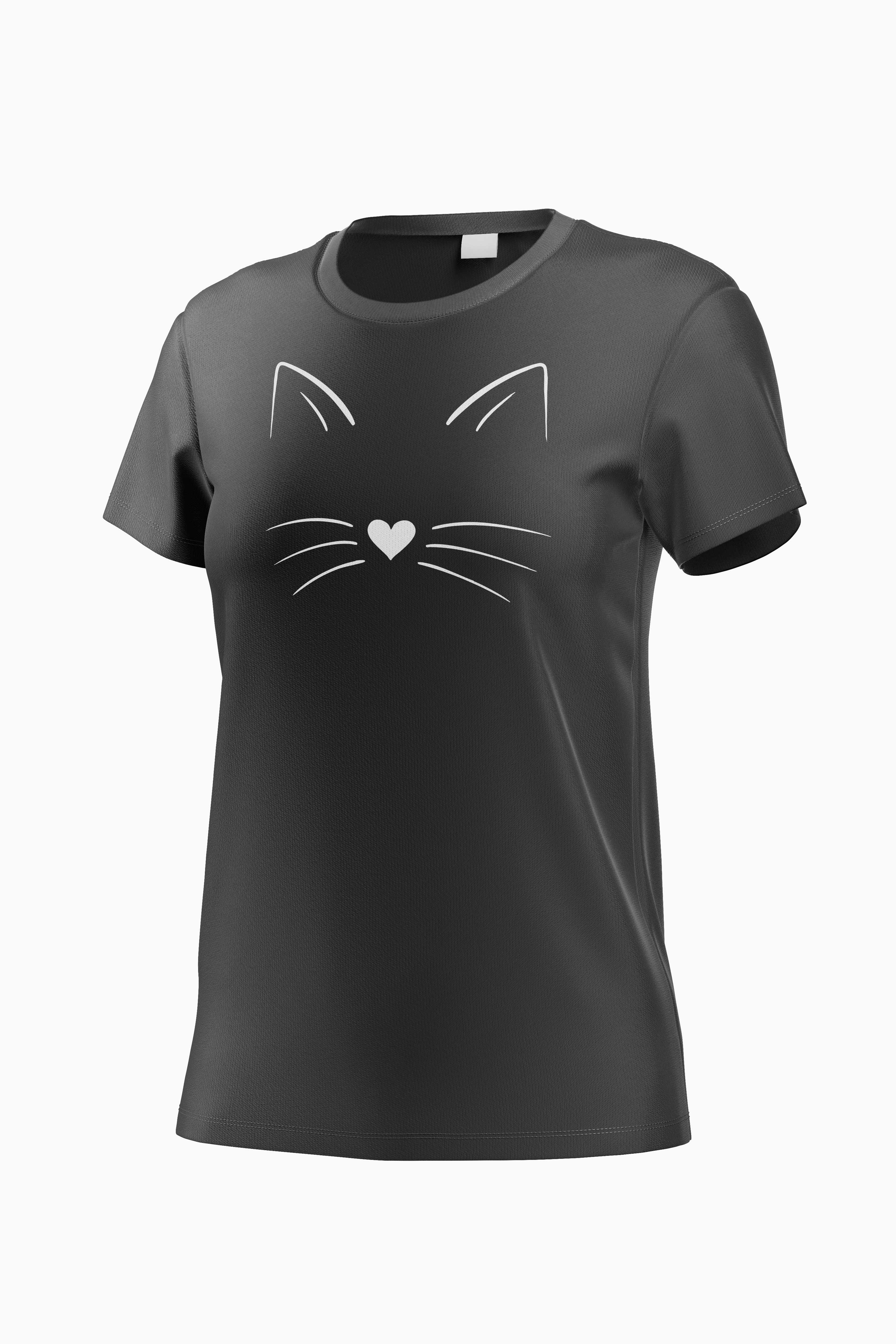 T-shirt Cat hart